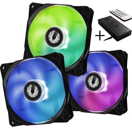 Bitfenix Spectre SE ARGB 120mm - Kit de 3