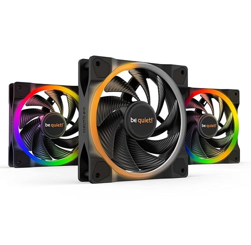 Be Quiet! LIGHT WINGS 120mm ARGB PWM high-speed (Pack de 3)