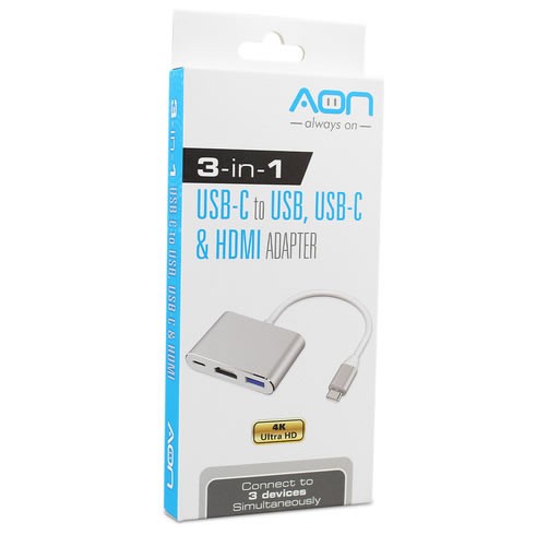 AON  USB C A HEMBRA USB, USB C/HDMI-AO-AD-1008