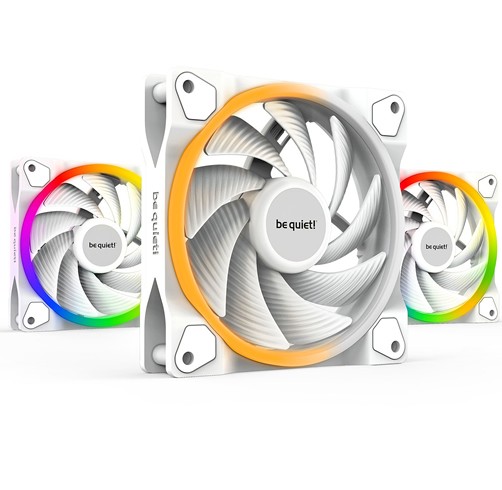Be Quiet! LIGHT WINGS 120mm ARGB PWM high-speed  Blanco - (Pack de 3)