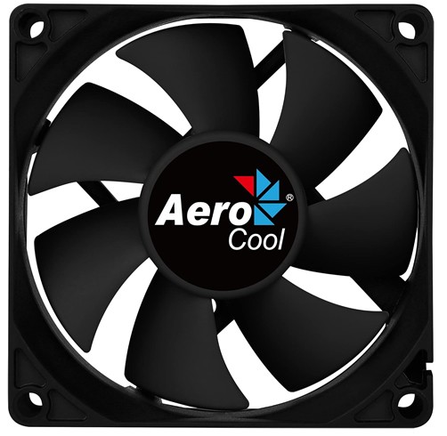 Aerocool Force 12 - Negro - Molex + 3 pines