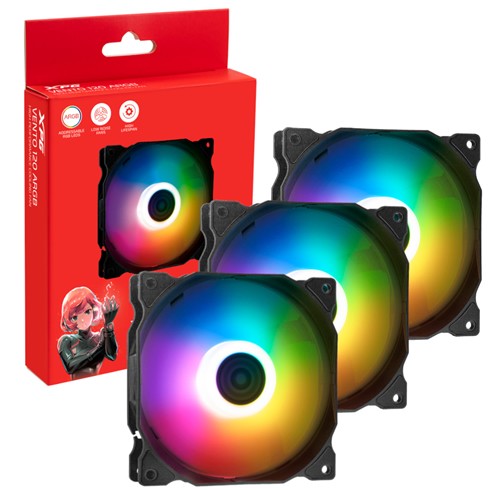 XPG VENTO 120mm ARGB  pwm 3 pack