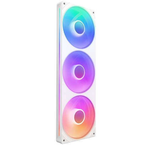 Ventiladores NZXT F360 RGB Core (Single Frame) - Blanco - RF-U36HF-W1