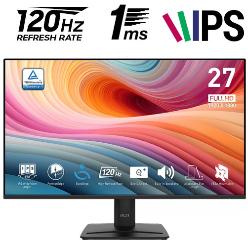 MSI PRO MP275 E2 - 27" - FHD - IPS - 120Hz