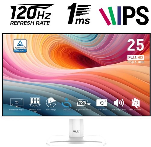 MSI PRO MP252 E2 - 25" - IPS - 120Hz