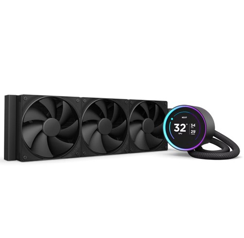 NZXT Kraken Elite LCD - Negro - 360MM
