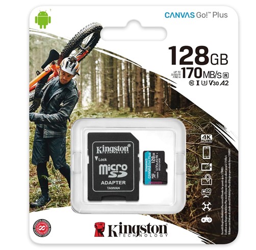 SD Kingston Canvas Go Plus 128GB