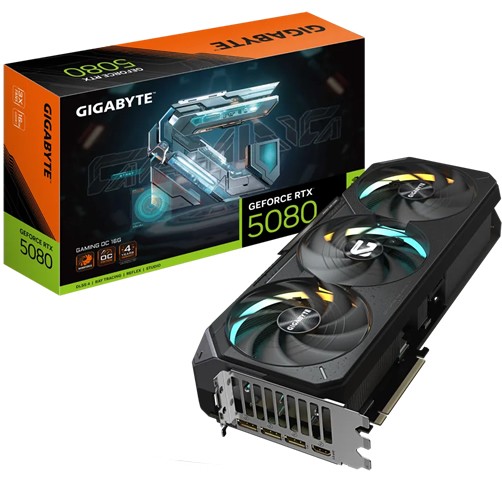 Gigabyte GeForce RTX 5080 Gaming OC 16 GB