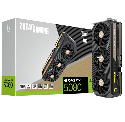Zotac Gaming Geforce RTX 5080 Solid OC 16 GB