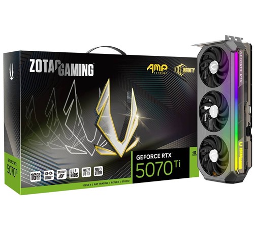 Zotac Gaming Geforce RTX 5070Ti AMP Extreme Infinity 16 GB