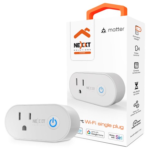 Nexxt Home Enchufe Smart Wifi Single Plug - NHP-S611M