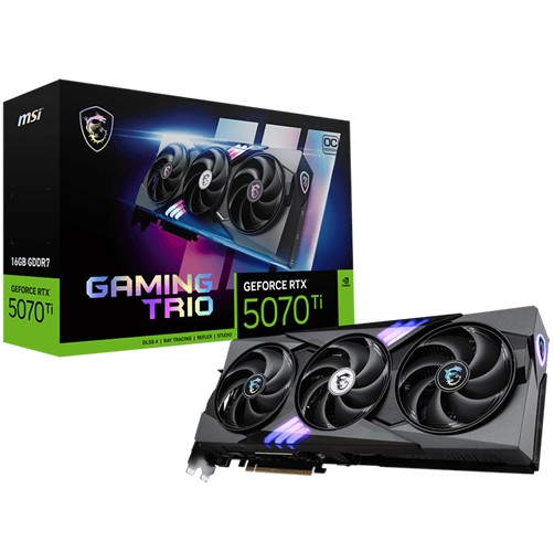 MSI Nvidia Geforce RTX 5070 Ti 16 GB Gaming Trio OC Plus