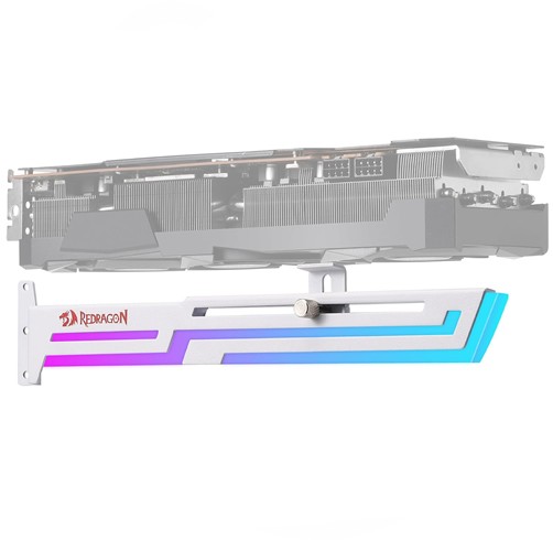 Soporte GPU ARGB Redragon - Blanco - RD-GCP03W